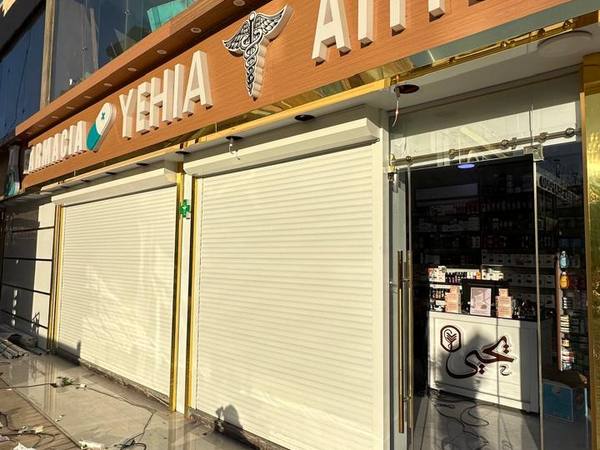 Storefront roller shutter installation in Sharm El Sheikh, photo 1