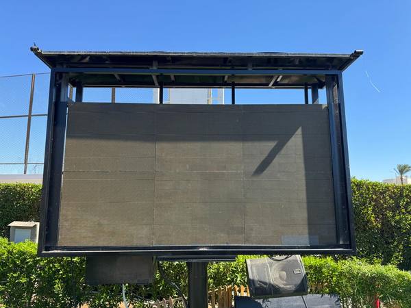 Screen and display shutter installation in Sharm El Sheikh, photo 10