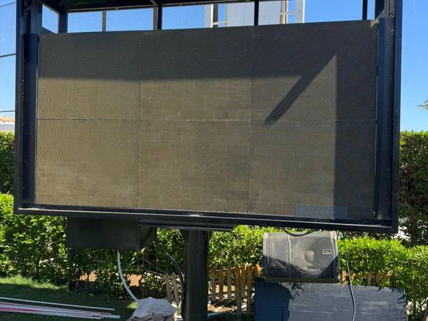 Screen and display shutter installation in Sharm El Sheikh, photo 11