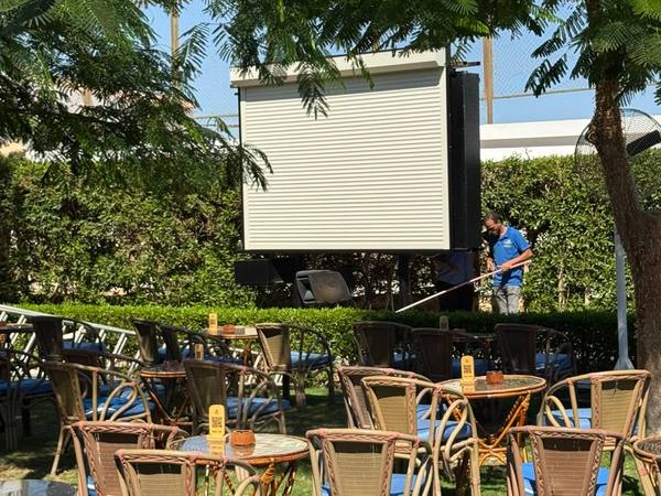 Screen and display shutter installation in Sharm El Sheikh, photo 15