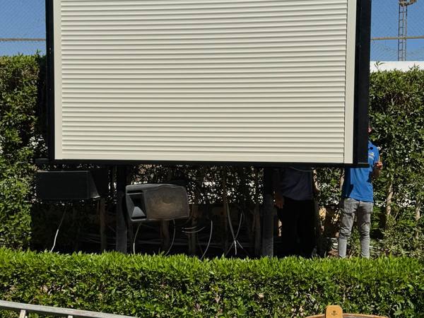 Screen and display shutter installation in Sharm El Sheikh, photo 16