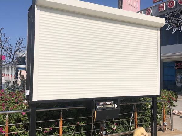 Screen and display shutter installation in Sharm El Sheikh, photo 22
