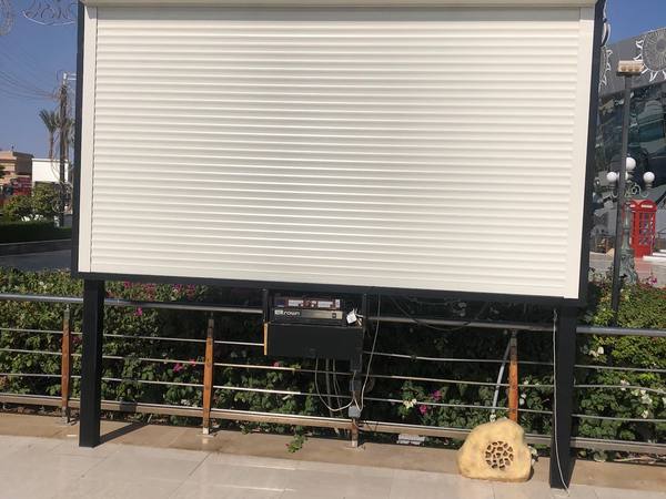 Screen and display shutter installation in Sharm El Sheikh, photo 24