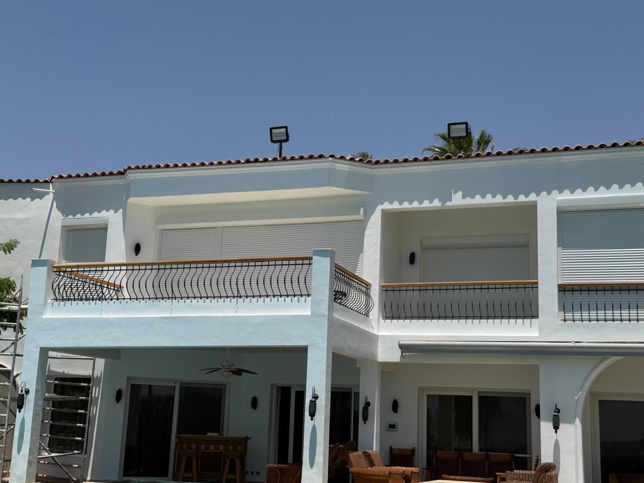 Villa in Sharm El Sheikh fitted with Sharm Shutters roller shutters
